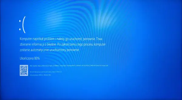 Niebieski ekran Windows 10: Diagnoza i naprawa BSOD krok po kroku